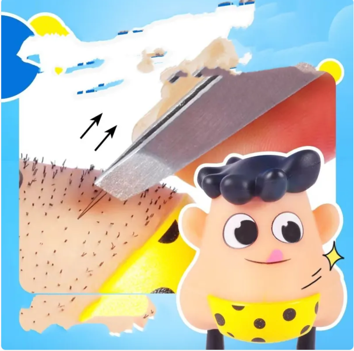 Funny Stress Relief Squeeze Toy